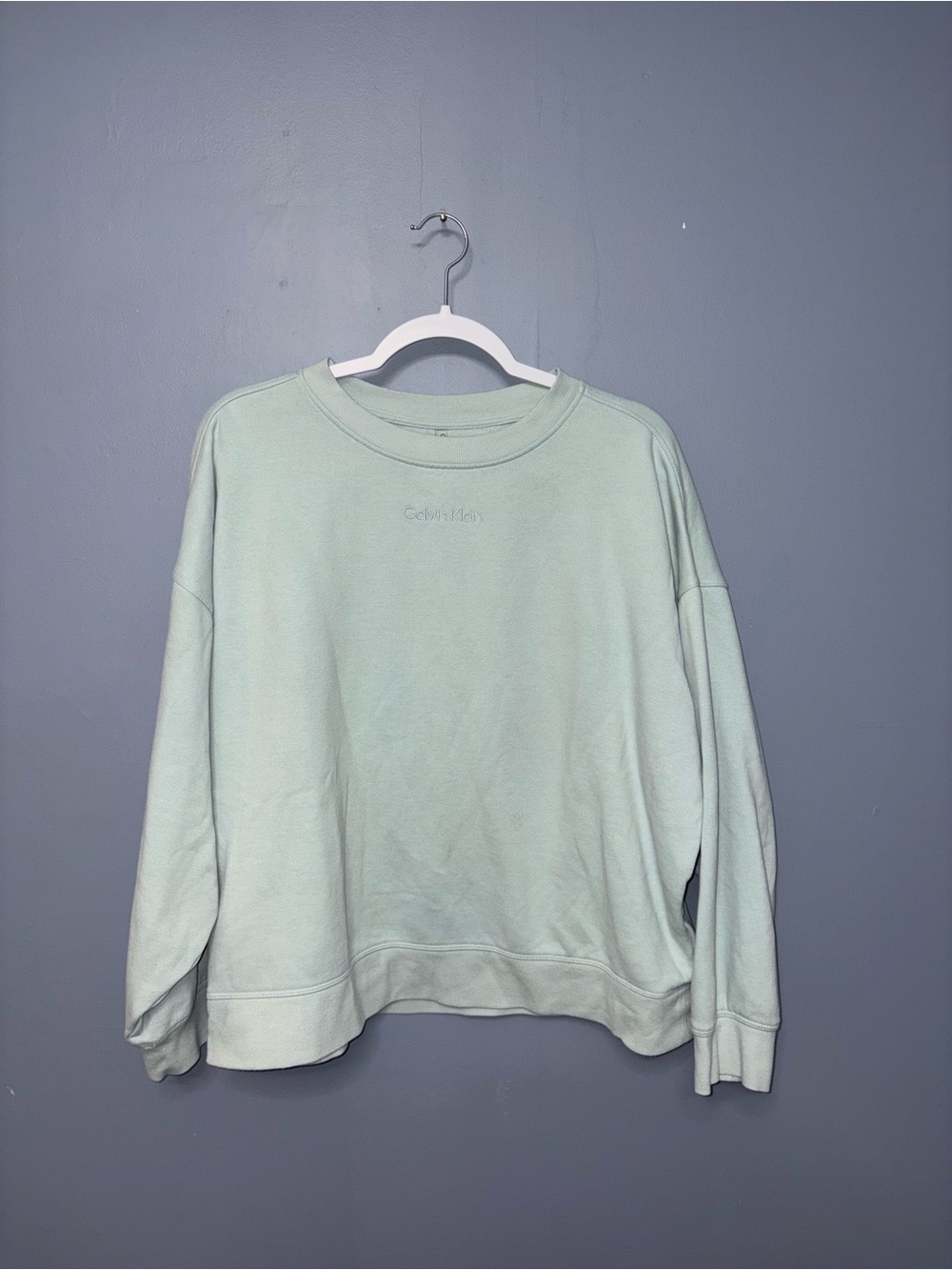 Calvin Klein | Blue Sweatshirt | Size Large